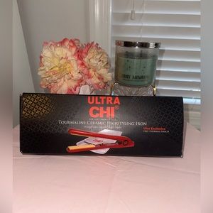 Ultra CHI Tourmaline Ceramic Hairstyling Iron w/Insulated Pouch